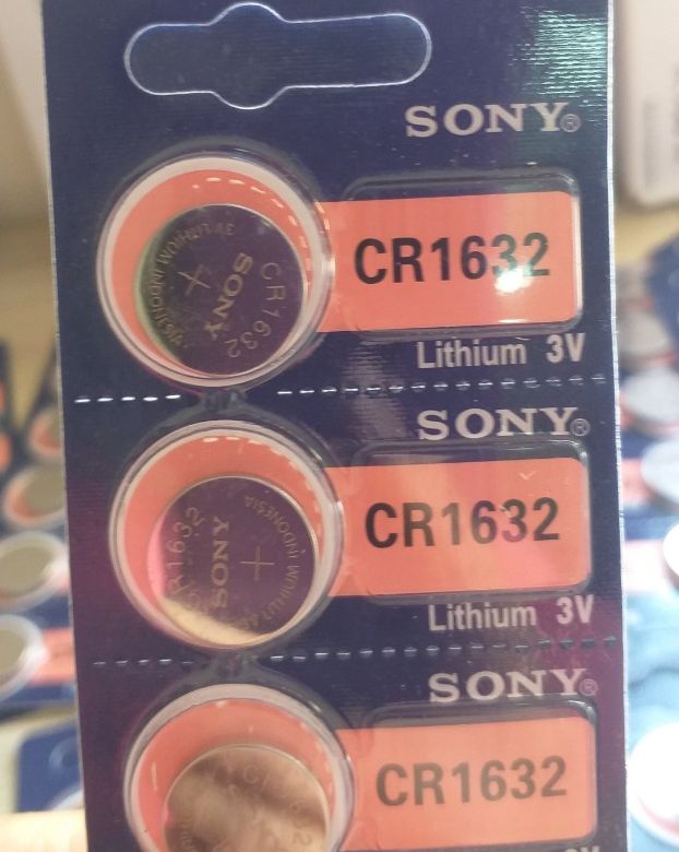 5 Viên Pin CR1632 Pin 3V  SONY Lithium