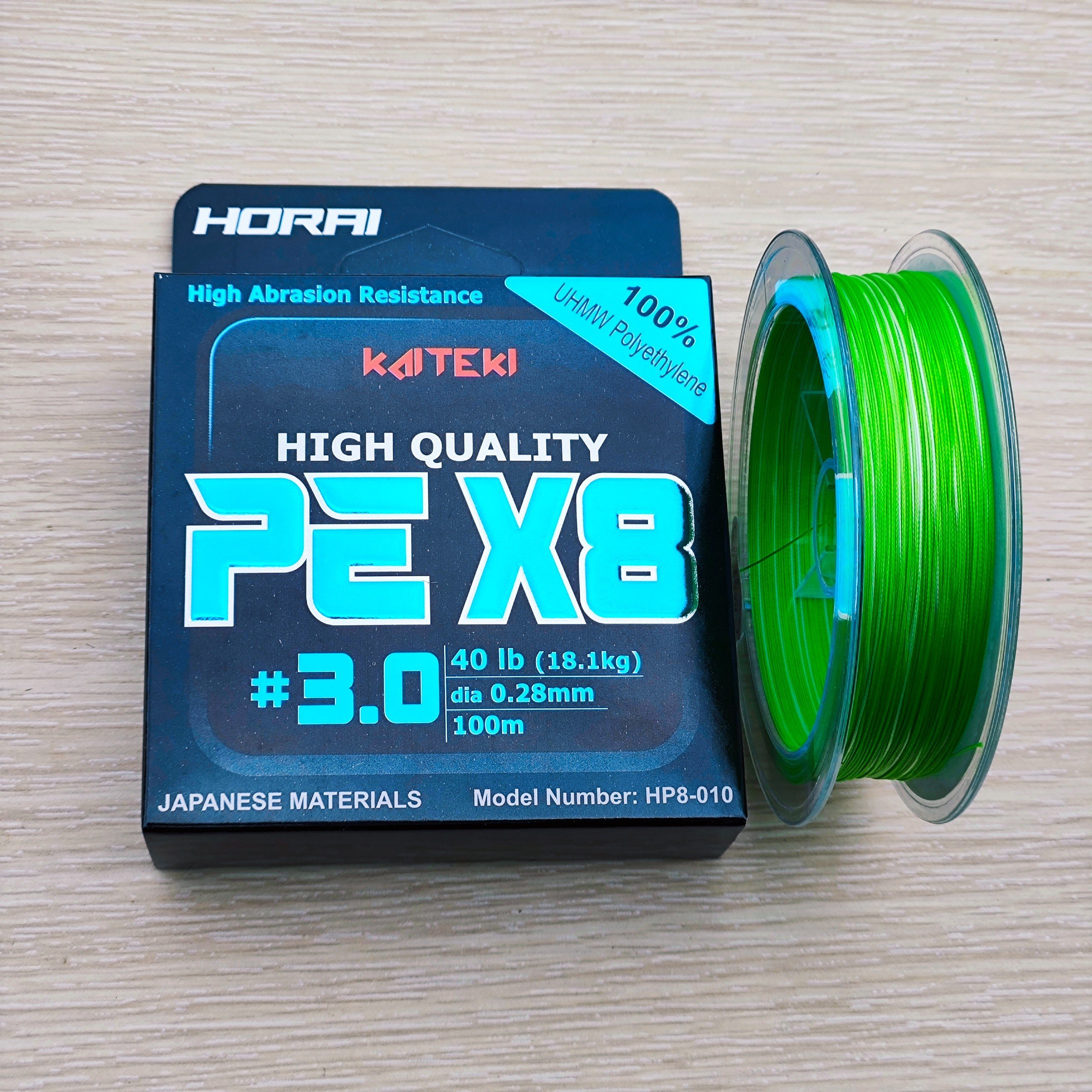 Dây câu lure, dây câu cá lóc PE ROCK X9 size chuẩn đủ 100 mét chuyên câu cá Lóc, Chẻm