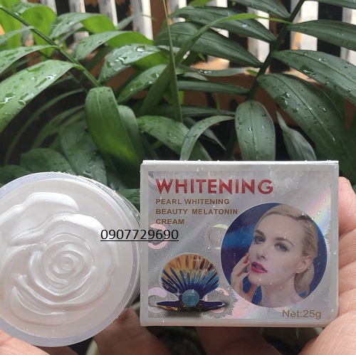 KEM NÁM WHITENING NGỌC TRAI 25g