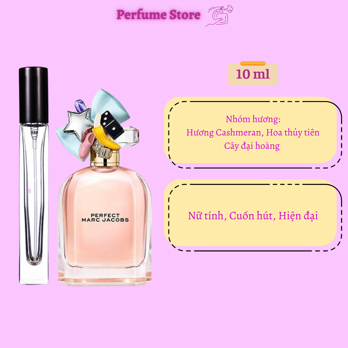 Mẫu nước hoa Marc Jacobs Perfect 10ml