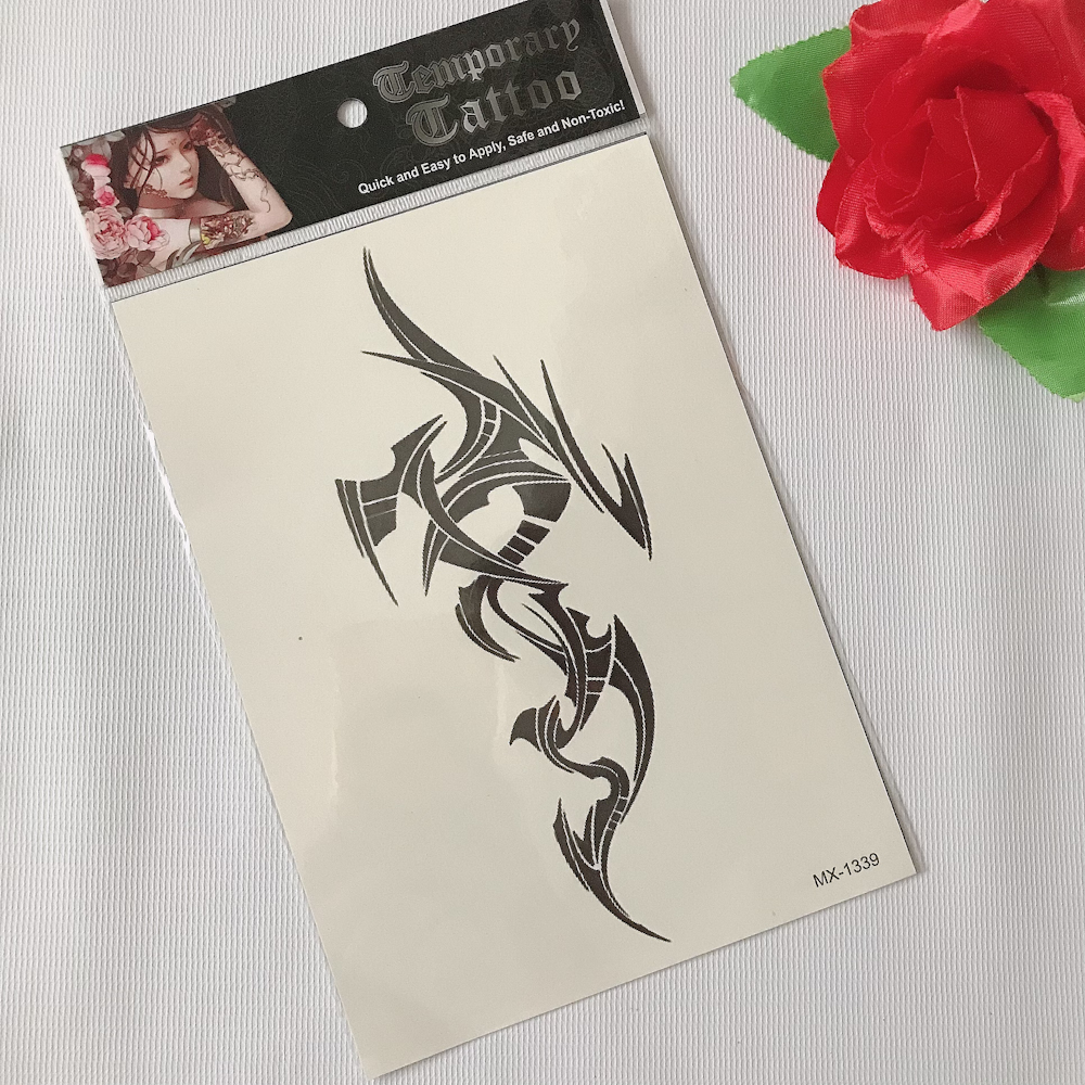 [HCM]COMBO 3 TẤM HÌNH XĂM DÁN MAORI 15X21CM (khách nhắn tin chọn mẫu hoặc shop phát ngẫu nhiên)