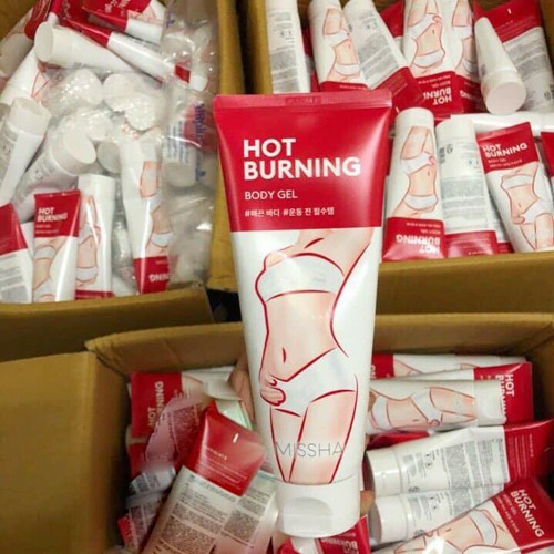 Kem/ Gel tan mỡ Missha Hot Burning Gel 200ml Hàn Quốc