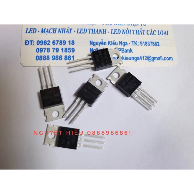 Set 5 con ic mosfet irf3710