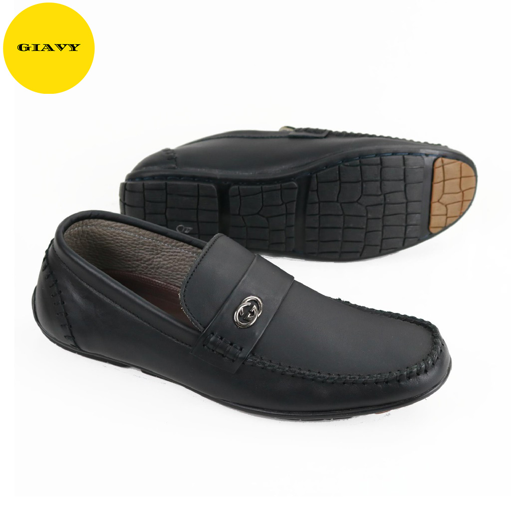 Giày da nam, giày lười da thời trang MX3025 - GIAVY