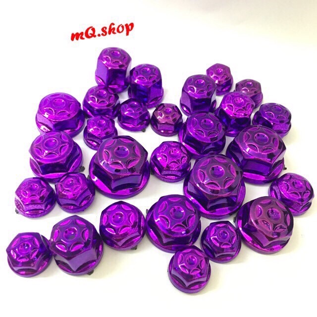 Chụp ốc trang trí xe máy 2018 (1 bộ 30 con)