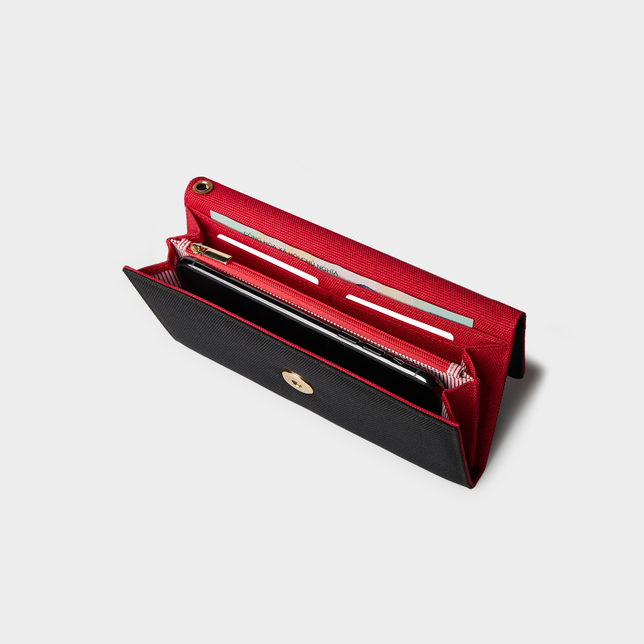 Ví vải CAMELIA BRAND® Flap Long Wallet