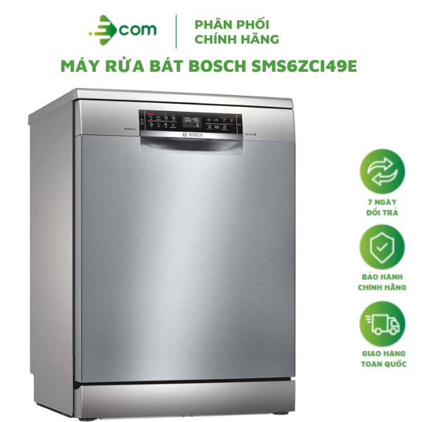 Máy Rửa Bát Bosch SMS6ZCI49E - Hàng Chính Hãng