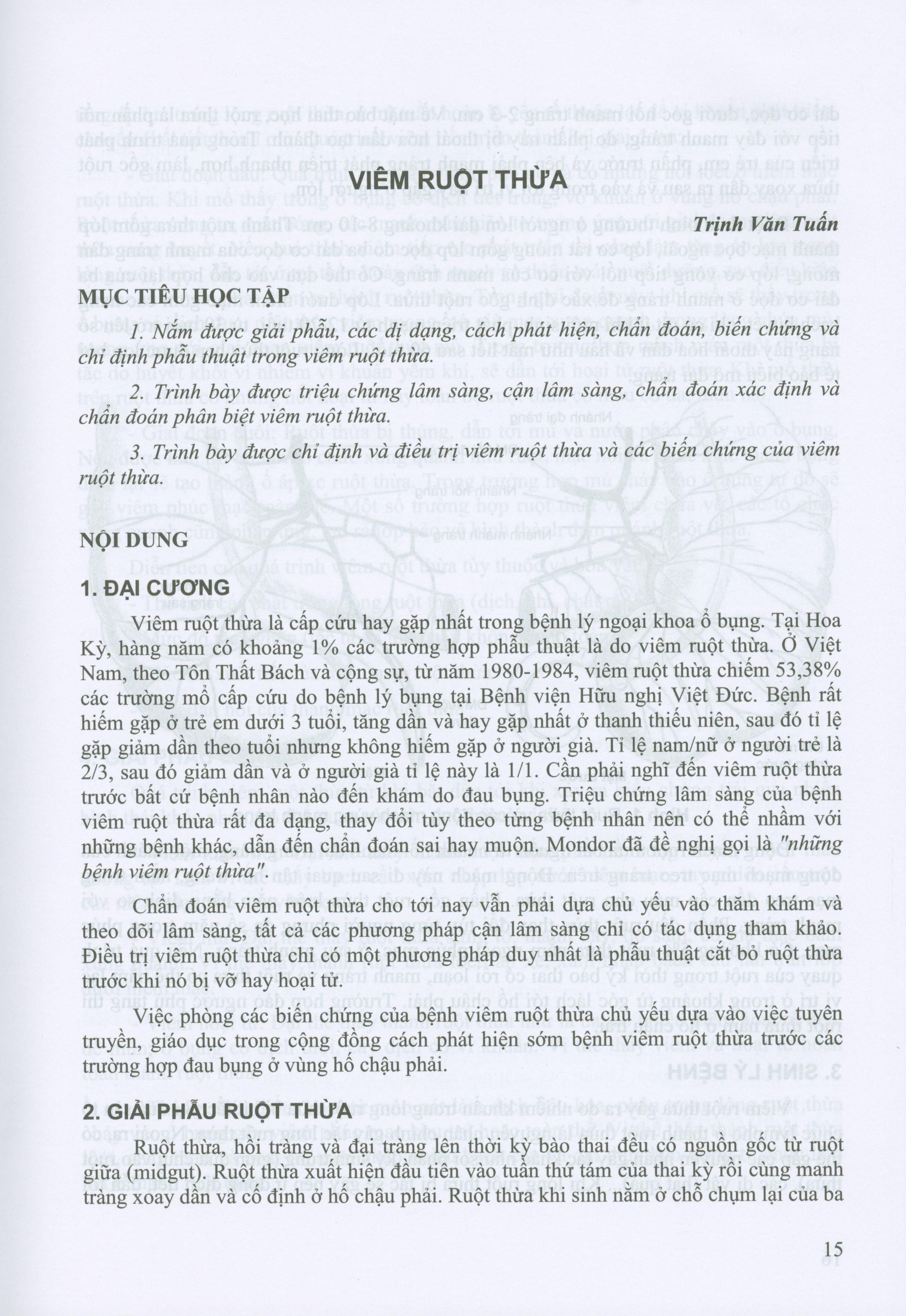 Bài giảng bệnh học ngoại khoa