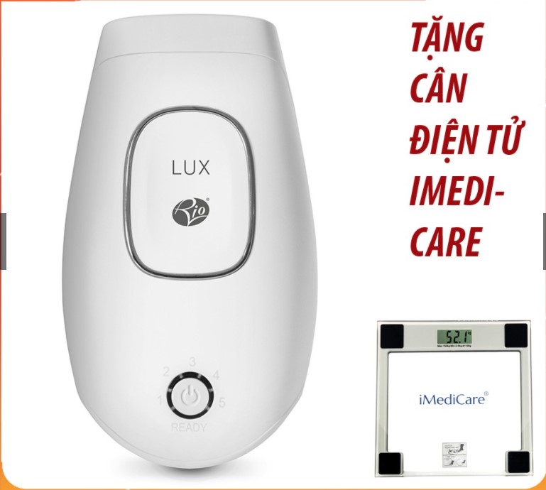 Máy triệt lông cá nhân Rio IPHH( tặng cân điện tử imedicare )