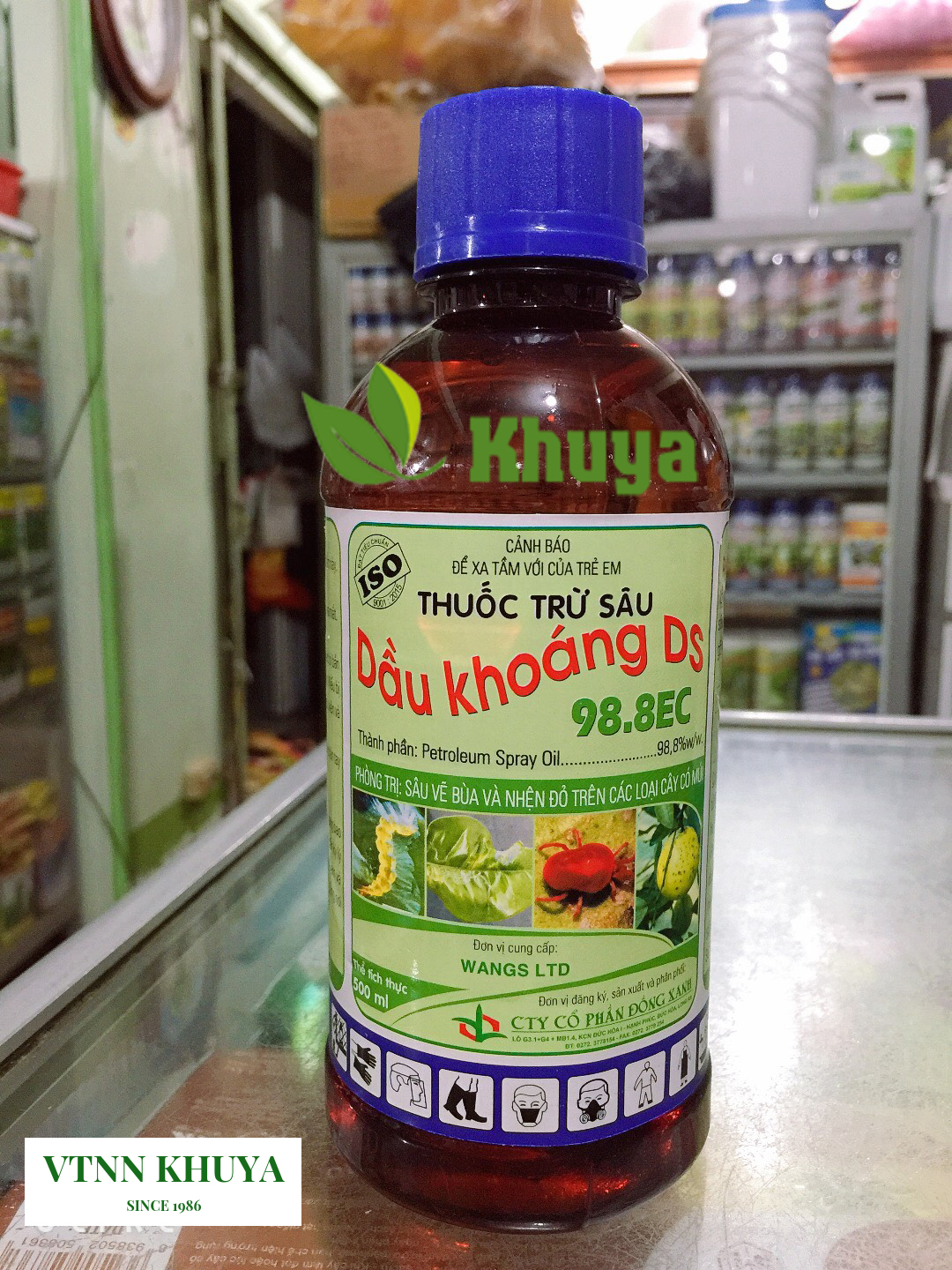 Trừ sâu Dầu Khoáng DS 98.8EC 500ml