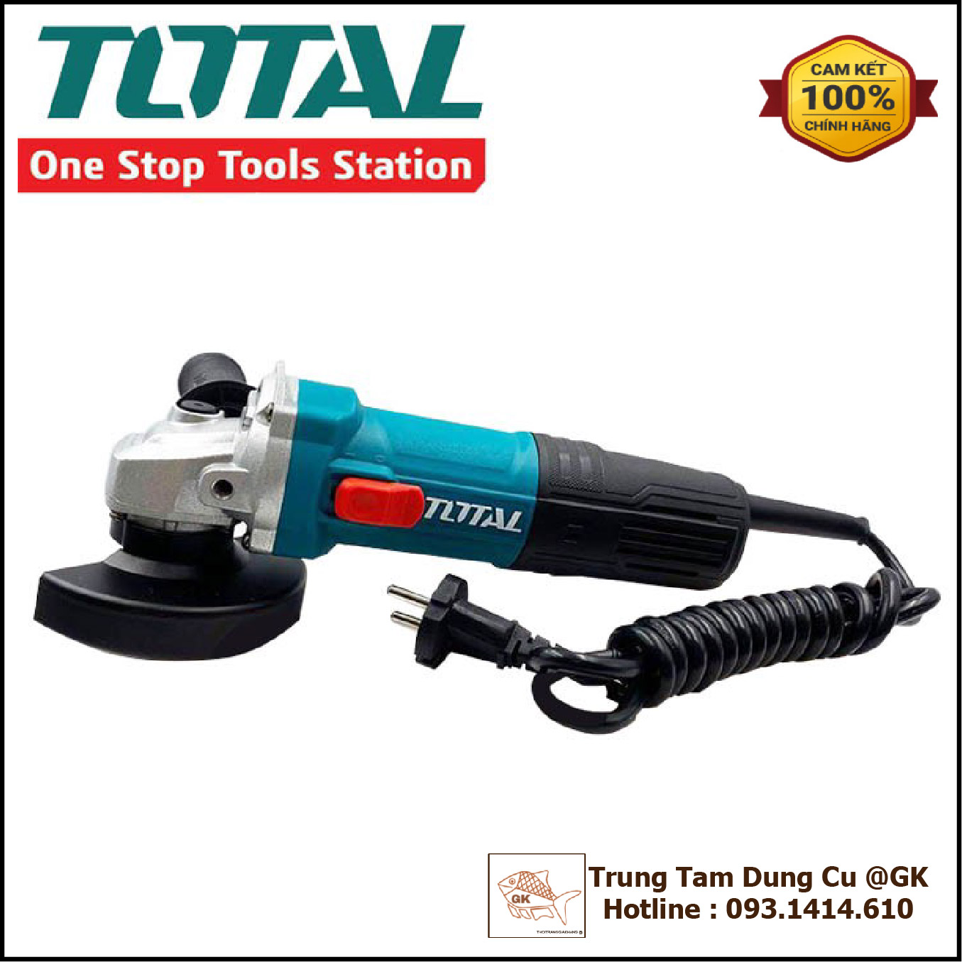 MÁY MÀI GÓC CÓ CHỈNH TỐC ĐỘ 850W TOTAL