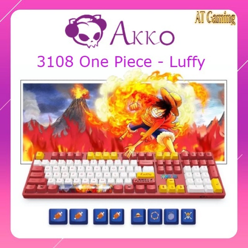 Bảng giá Bàn phím cơ AKKO 3108 v2 One Piece – Luffy (Akko switch v2) Phong Vũ