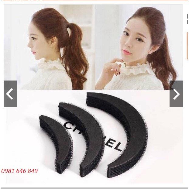 2 Set kẹp phồng mái Hàn Quốc 3 món
