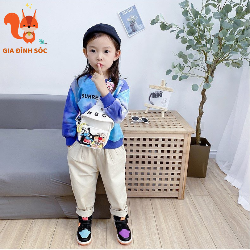 Túi đeo chéo canvas mini cho bé
