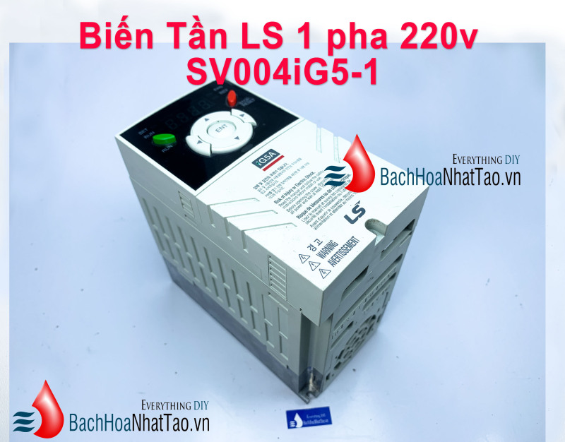 Biến tần LS SV004iG5-1 biến tần 1 pha 220v 0.4kW