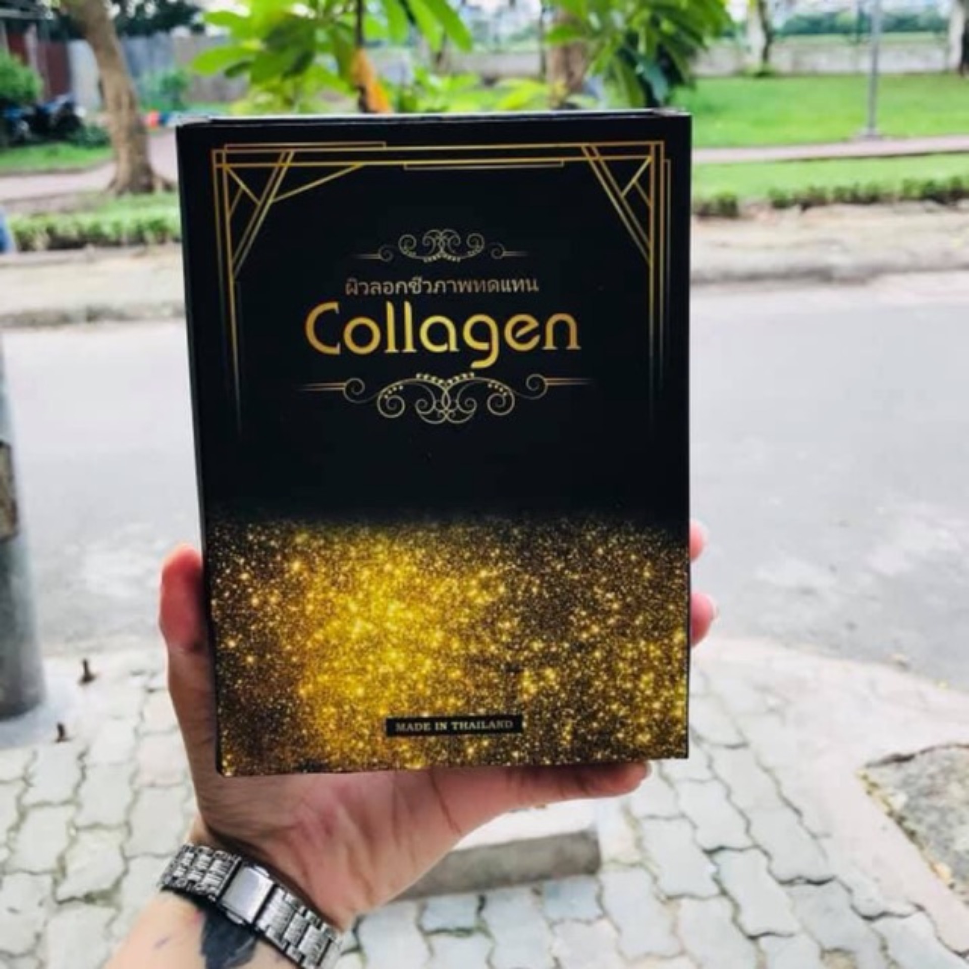Nước lột thay da sinh học colagen thái lan