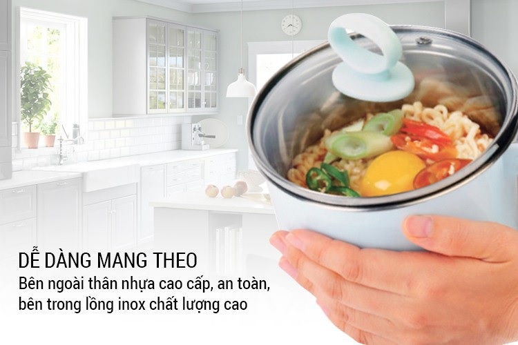 Ca đun nấu đa năng Daewoo 0.7 Lít DEN-M550