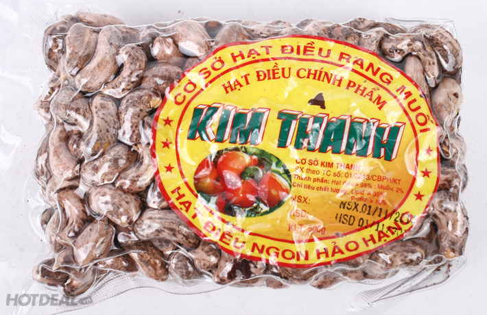1kg hạt đều rang muối hiệu KIm Thanh Loại ngon