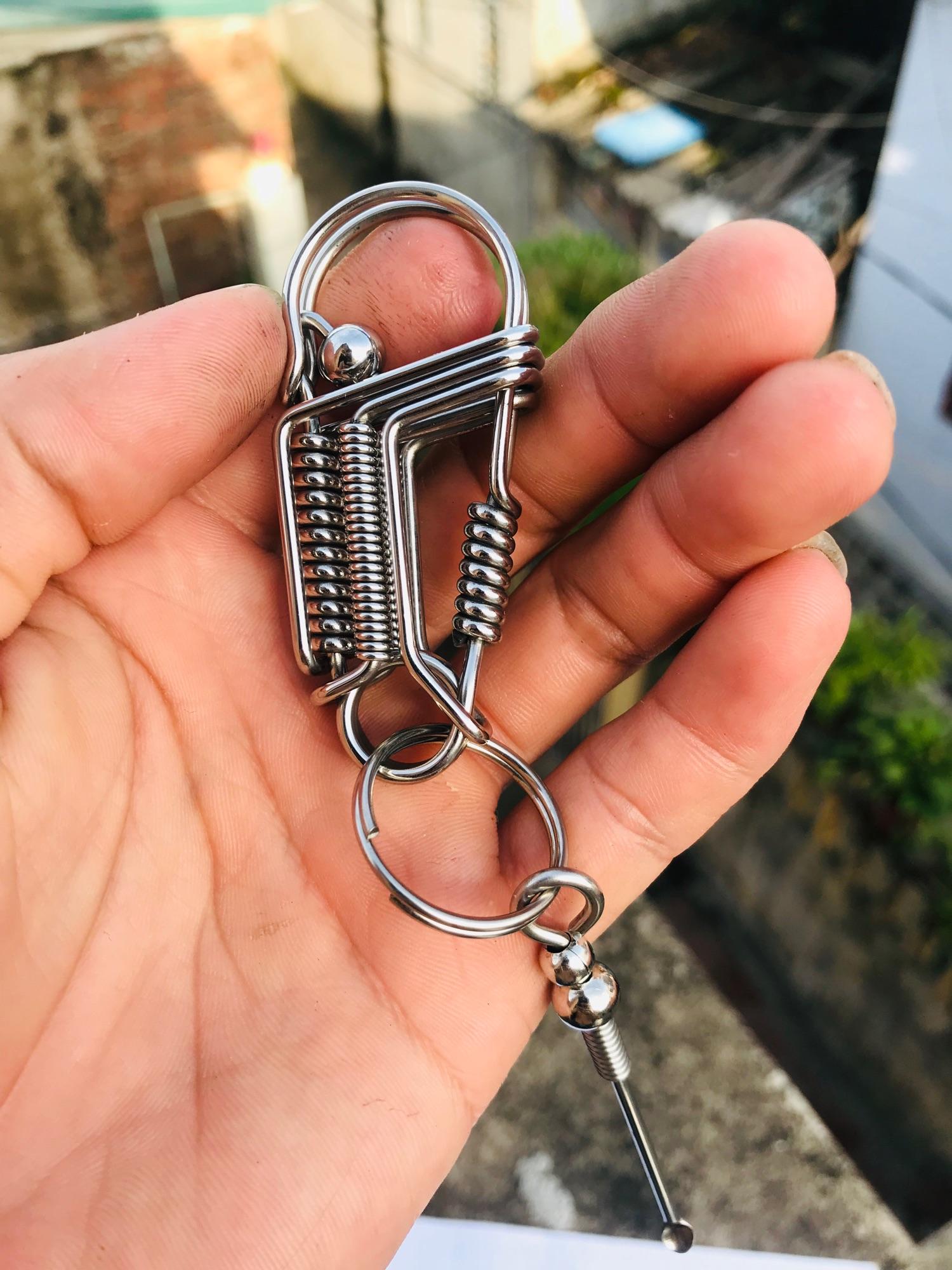 Móc khoá thủ công loxo inox
