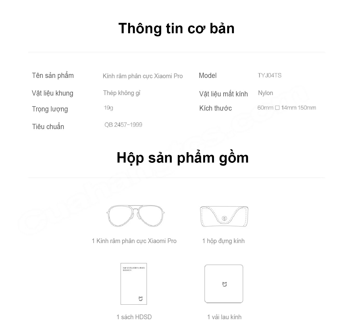 KÍNH RÂM CHỐNG UV XIAOMI TYJ04TS