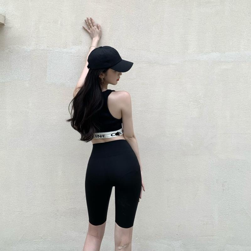 Quần Legging lửng chất thun thái