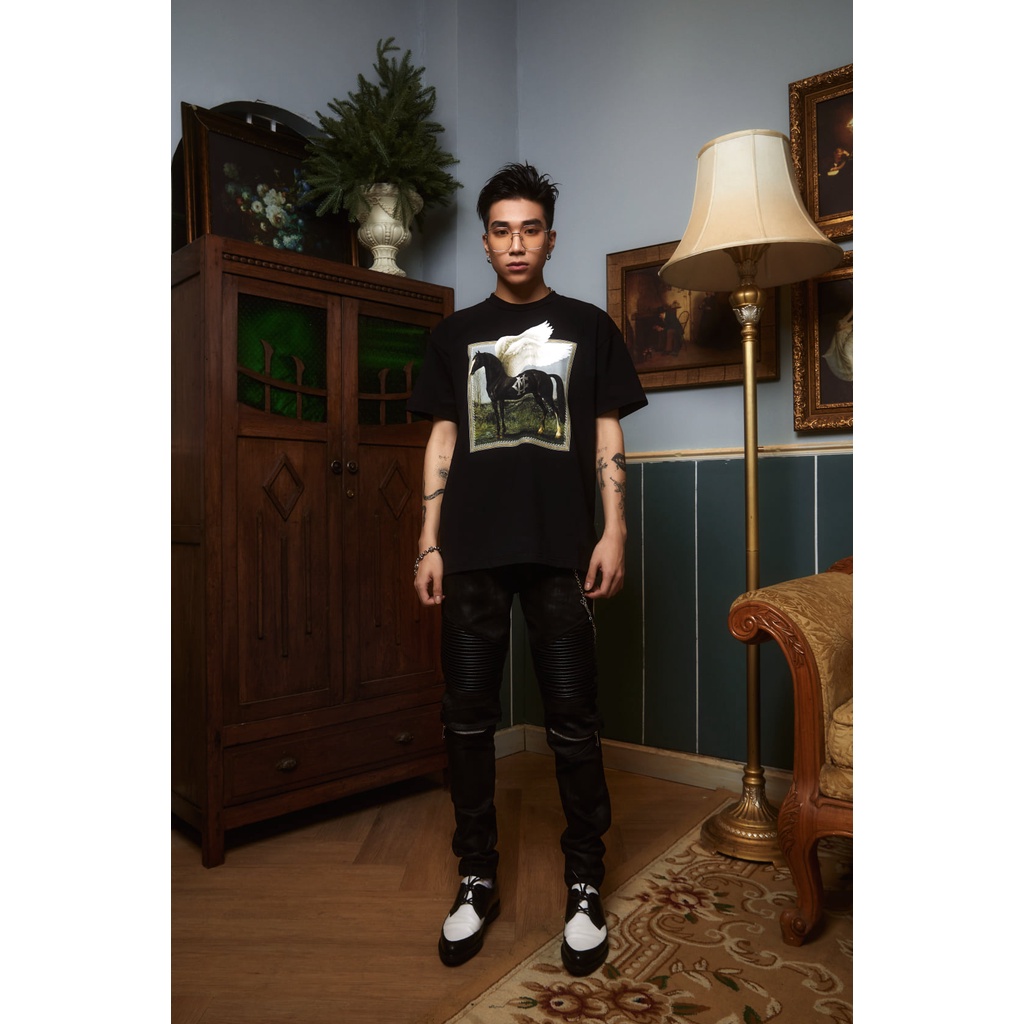 [GY]Áo phông nam MIKENCO Pegasus tshirt