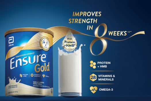 Sữa bột Ensure Gold vani 850g date tháng 6