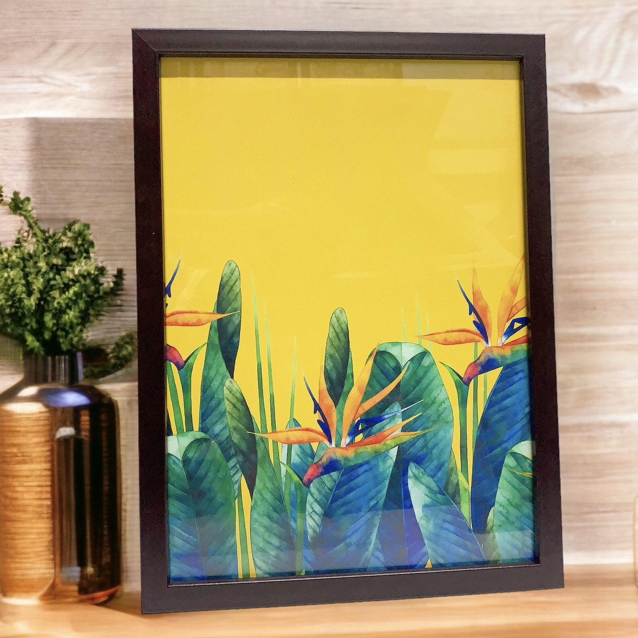 Khung giấy khen ( lọt lòng 25x35 cm ) - Mặt kính 2mm