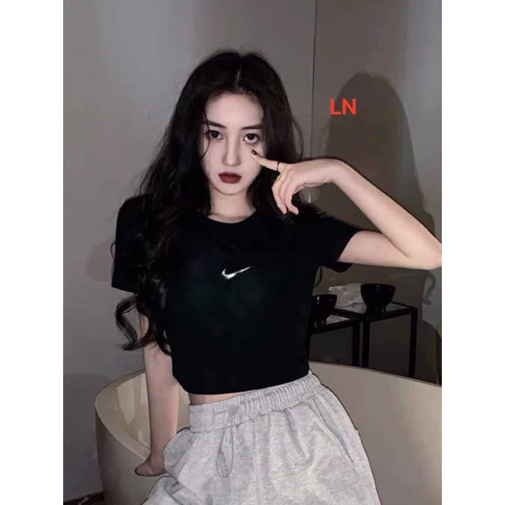 Áo croptop dấu phẩy nhỏ LNG0221