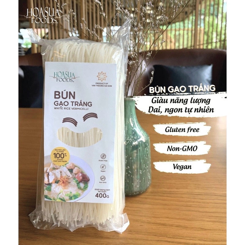 Bún gạo Hoa Sữa Rice Vermicelli 400g.