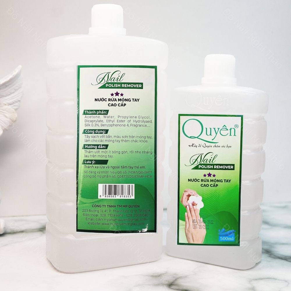 Axeton nước rửa móng tay