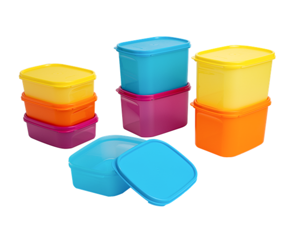 Bộ hộp BQTP Colorful Rectangular (set 8)