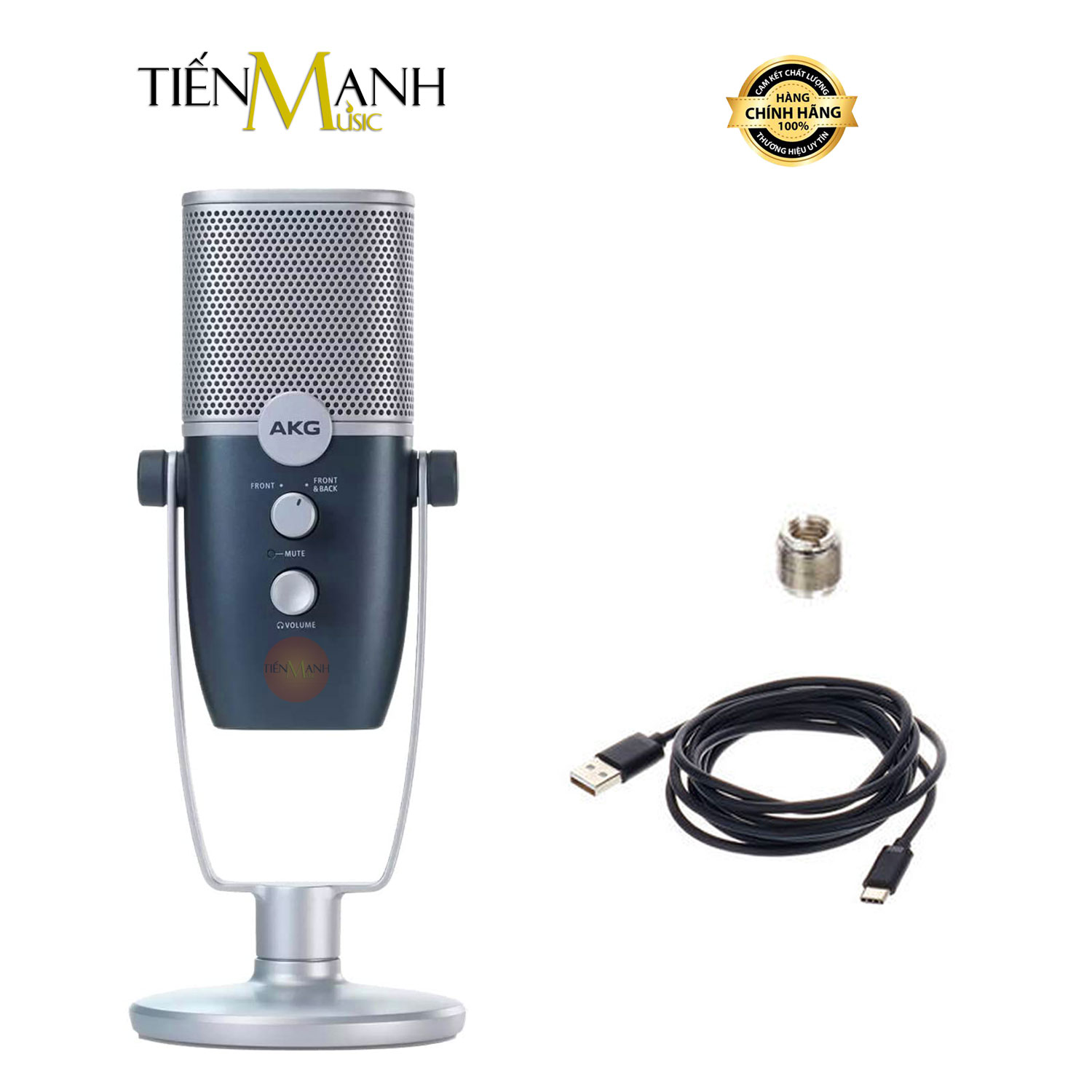 [Genuine] Micro AKG Ara C22 USB-mic recording podcasts livestream, radio, ASMR C22USB microphone Studio