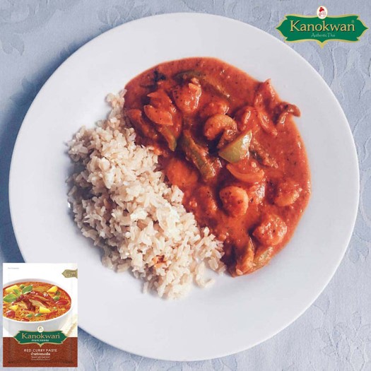 Cà ri đỏ 50g Kanokwan Thái Lan [Date T9/2026]
