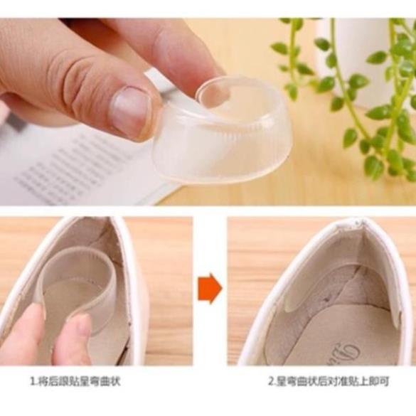 Miếng Dán Gót Giầy Silicon Chống Nhấc Gót Giày, Đau Chân