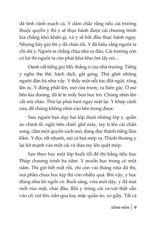 Sống Mòn (Bìa Cứng) - tái bản