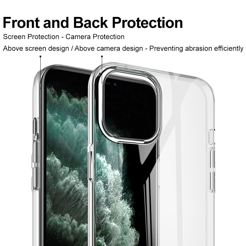 iPhone 12 Pro Max, Ốp Lưng Trong Suốt Hiệu Imak Cho iPhone 12 Pro Max, Ốp Lưng iPhone