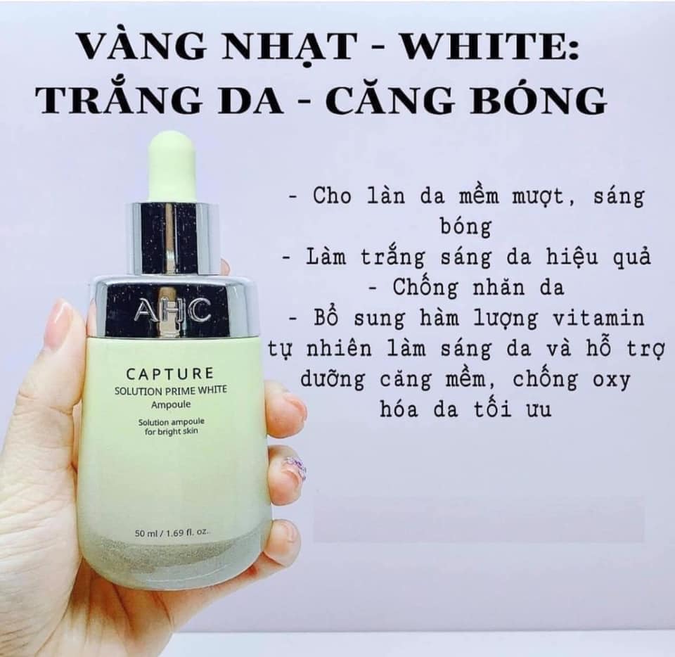 [HCM]TINH CHẤT AHC CAPTURE SOLUTION PRIME AMPOULE 50ML