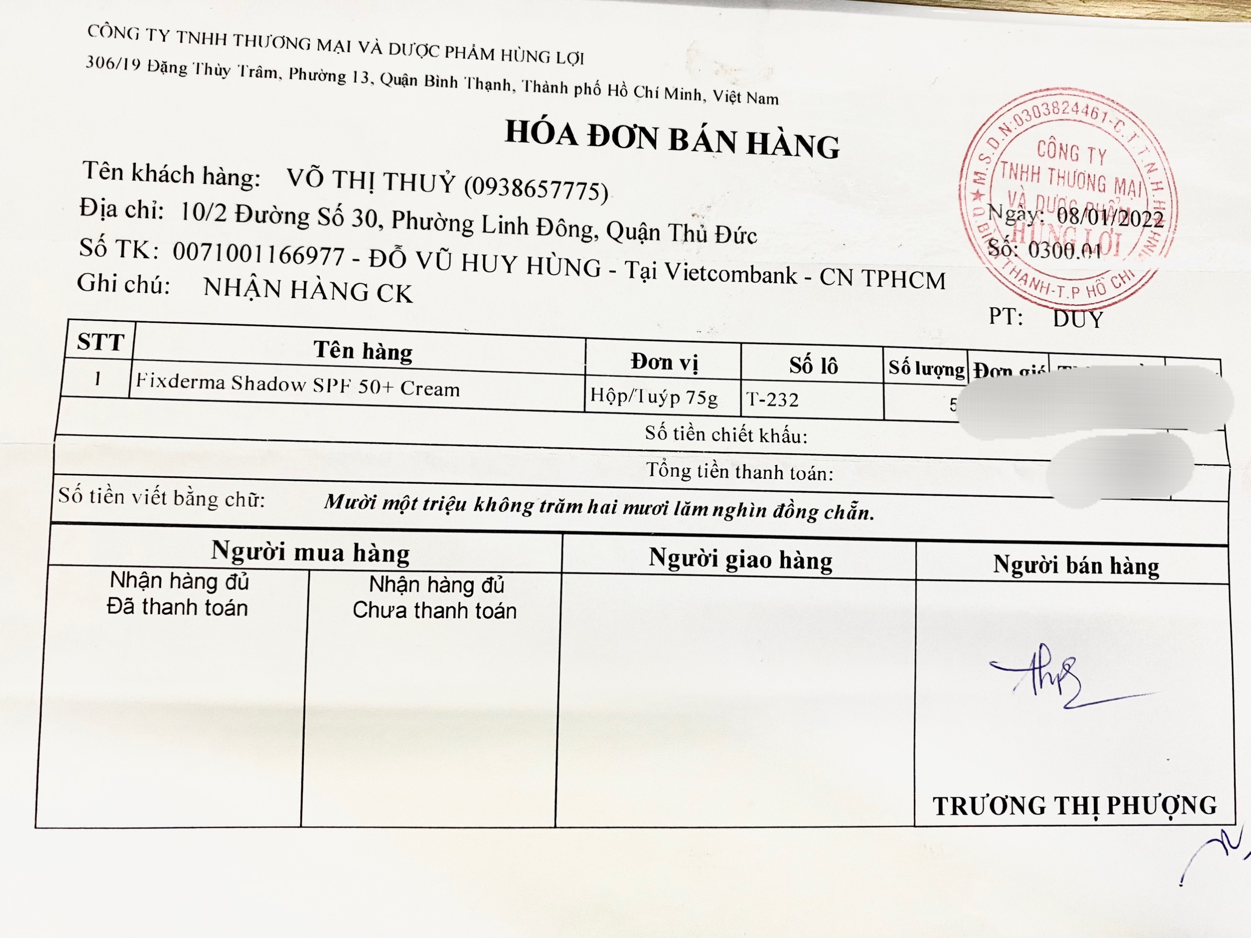 Kem chống nắng Fixderma SPF 50 - 75g Shadow