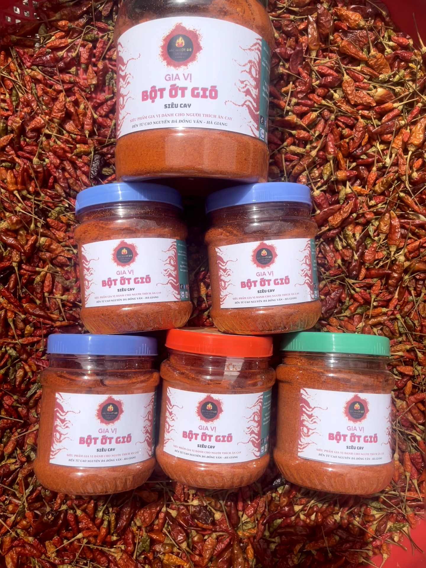 Bột Ớt Gió HÀ GIANG Siêu Cay