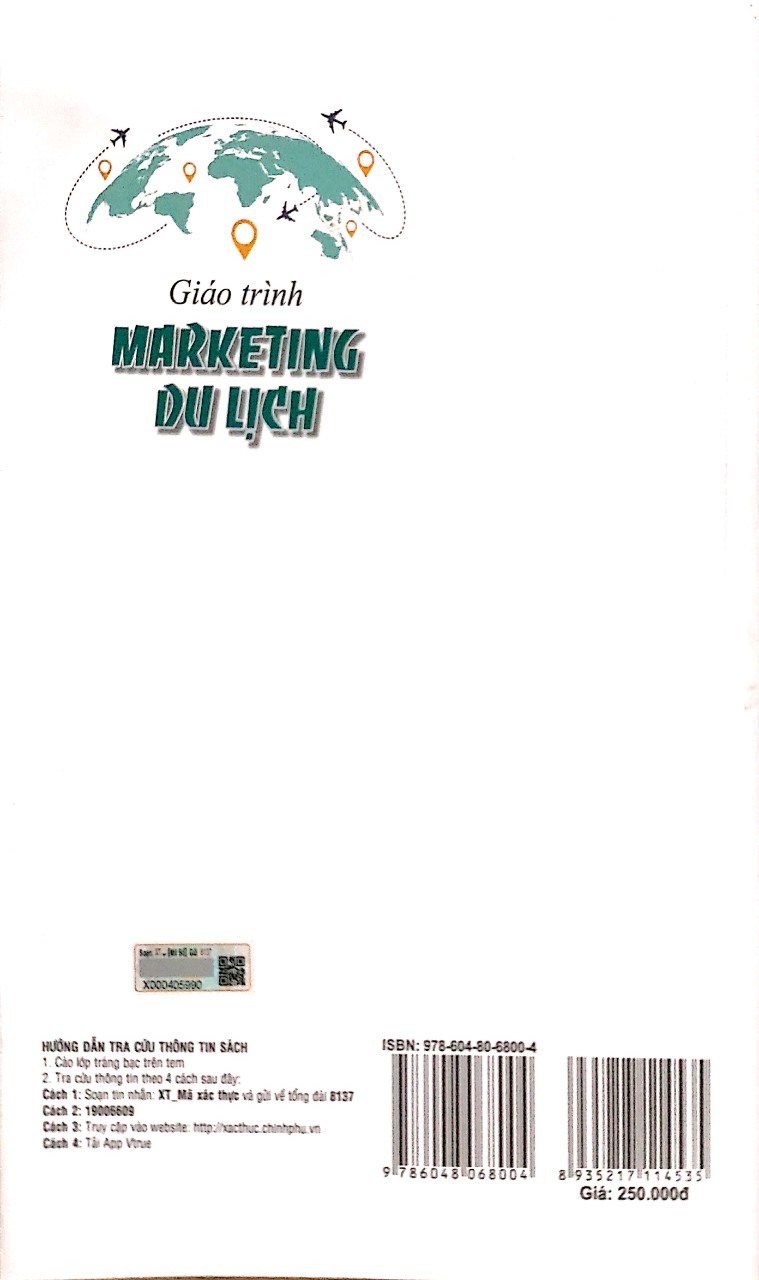Sách Giáo trình Marketing Du Lịch