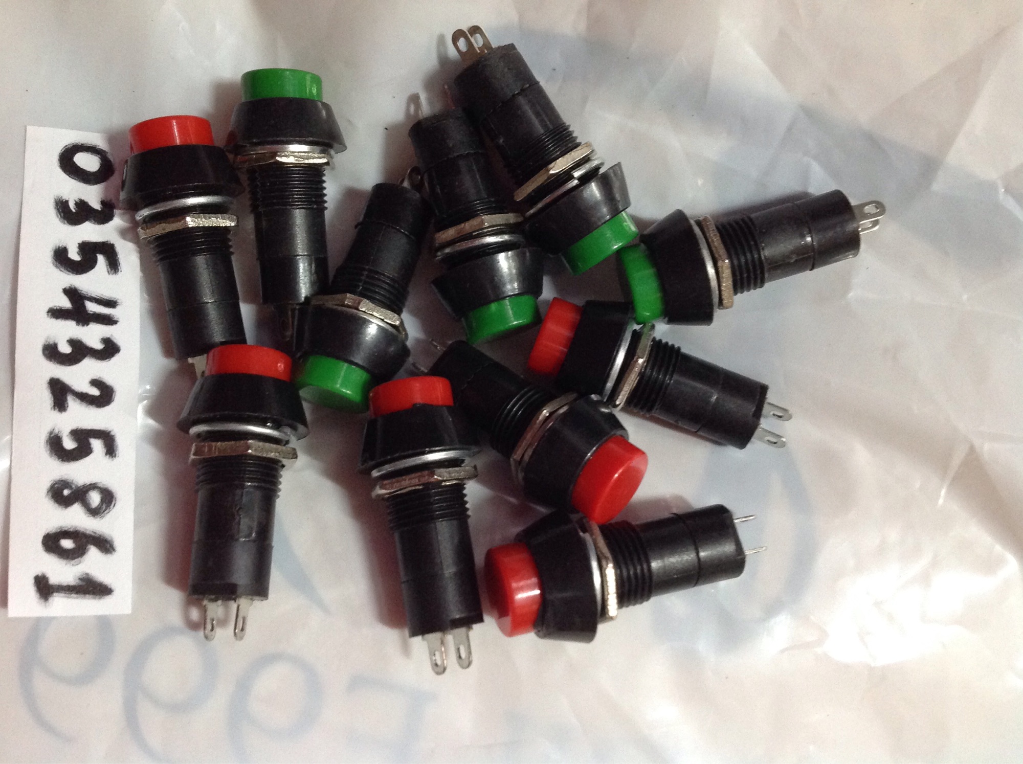 10 công tắc nhấn nhả 3A-250v