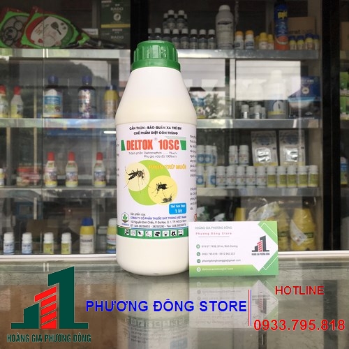 Thuốc diệt muỗi giá rẻ Deltox 10SC (Chai 1 lít)