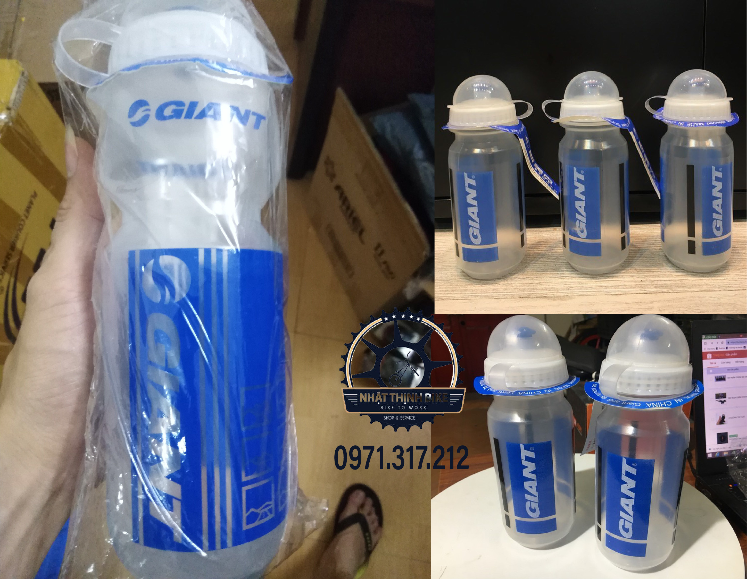 Bình nước xe đạp Gianshima bình nước xe đạp thể thao