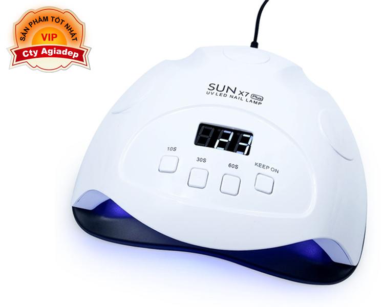 Máy sấy hơ gel sơn móng tay xịn SUN X7 (hong khô) Công nghệ LED UV, Hàng xịn nhập khẩu