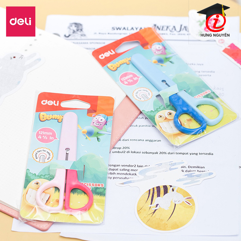 Kéo học sinh 121mm 6021 (Deli)
