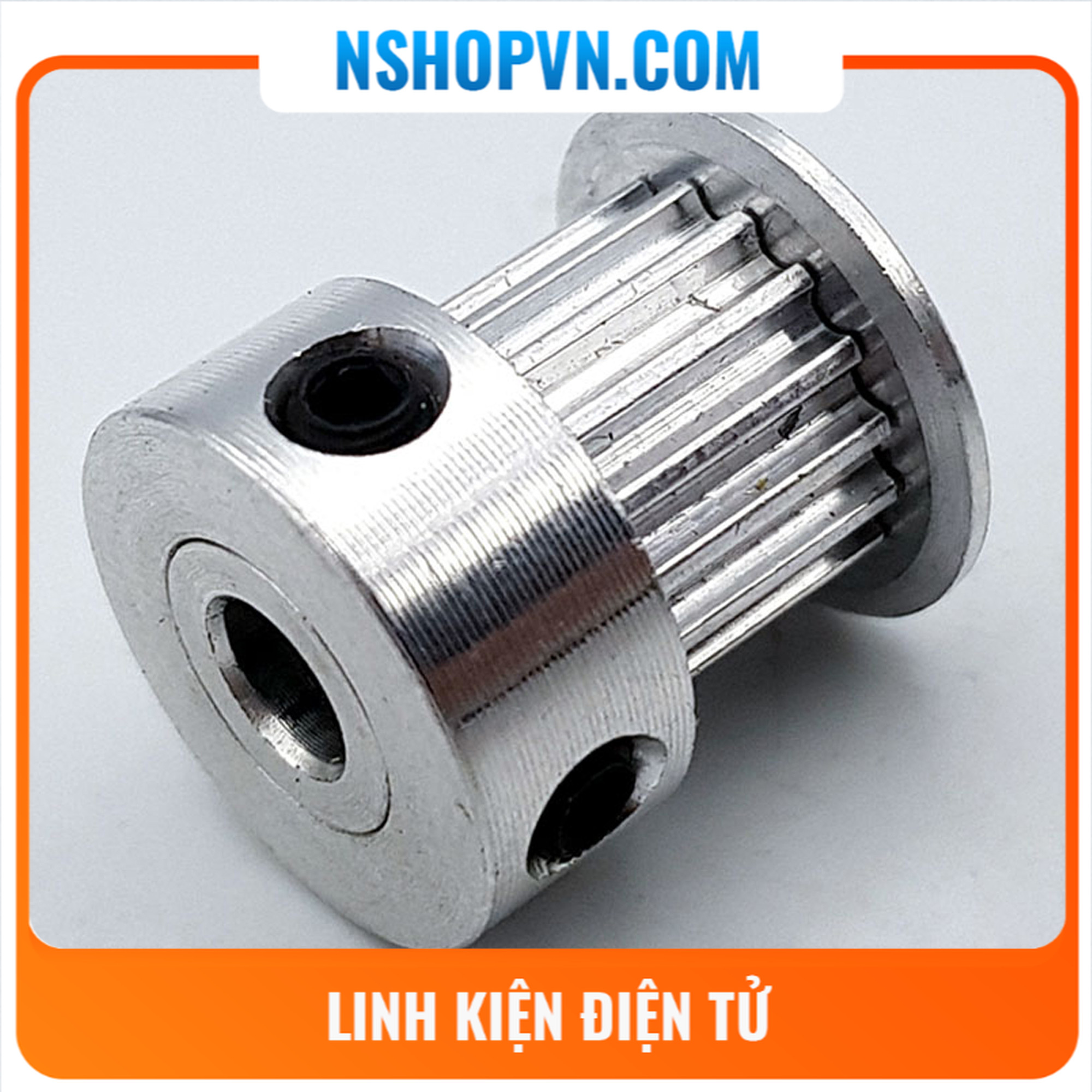 Puly GT2 16 răng trục 4mm