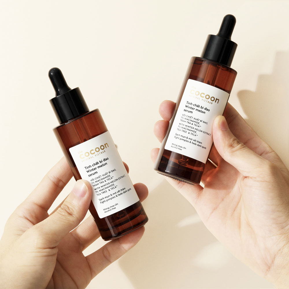 Serum Tinh chất bí đao cocoon 70ml cho da mụn da dầu