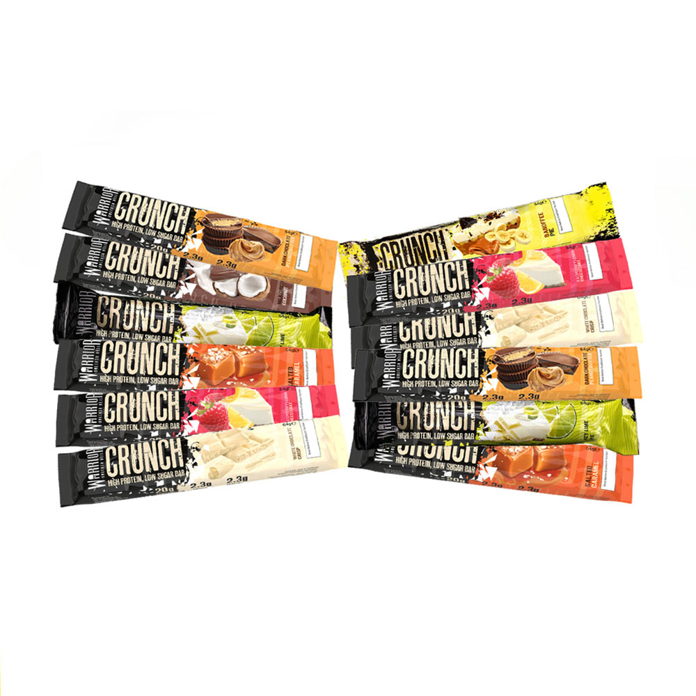 Warrior Crunch Protein Bar - High-Quality Protein Bar, Reasonably Priced