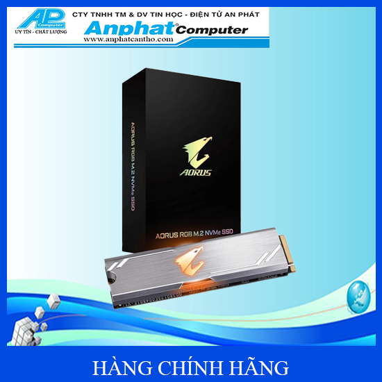 Ổ cứng ssd gigabyte aorus rgb m.2 nvme pcie - hàng chính hãng - bảo hành 36 tháng